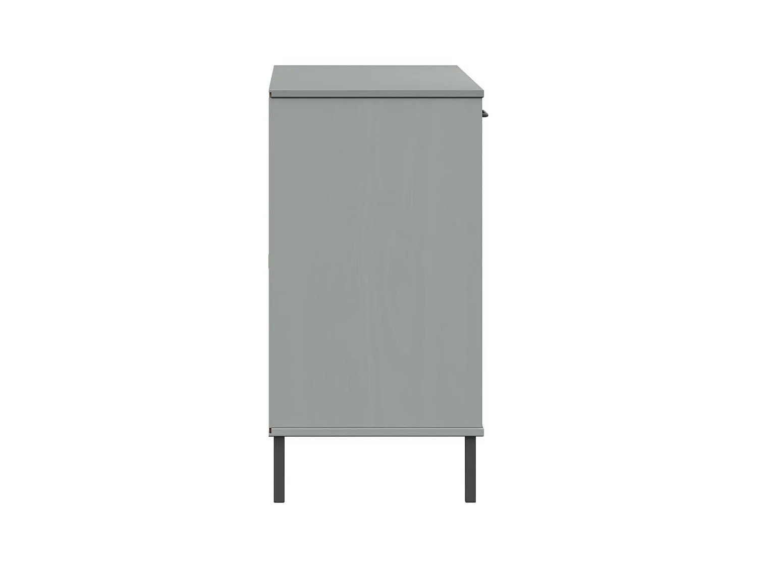 bahut commode armoire métal marron 113 x 40 x 77 cm 02_0030094