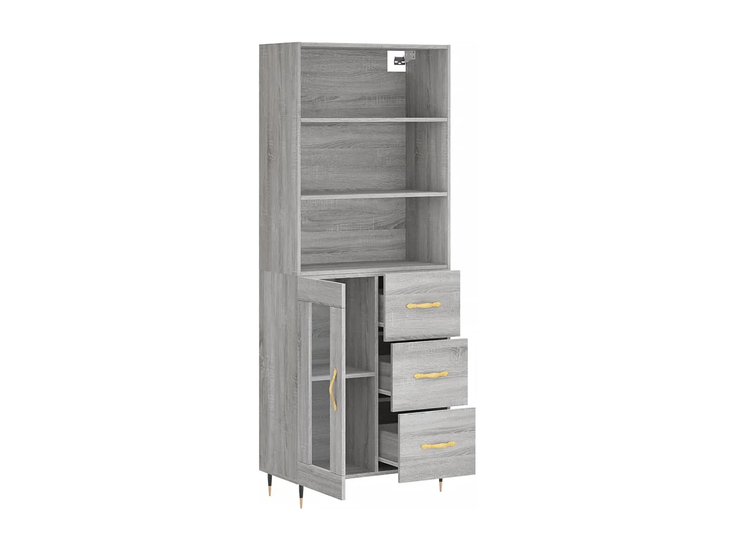 bahut commode armoire bois marron 69.5 x 34 x 180 cm 02_0035437