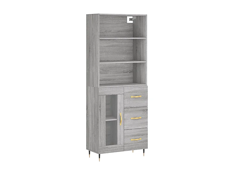 bahut commode armoire bois marron 69.5 x 34 x 180 cm 02_0035437