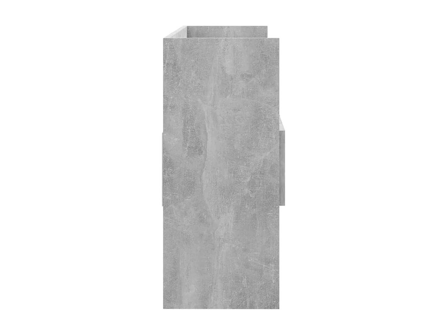 Credenza cassettiera cassettiera mobile contenitore organizer cucina soggiorno soggiorno 105 x 30 x 70 cm derivati ​​del legno grigio 02_0031848