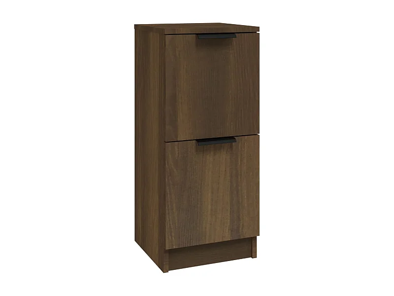 Credenza buffet cassettiera mobile contenitore organizer cucina soggiorno soggiorno 30 x 30 x 70 cm derivati ​​del legno marrone 02_0031180