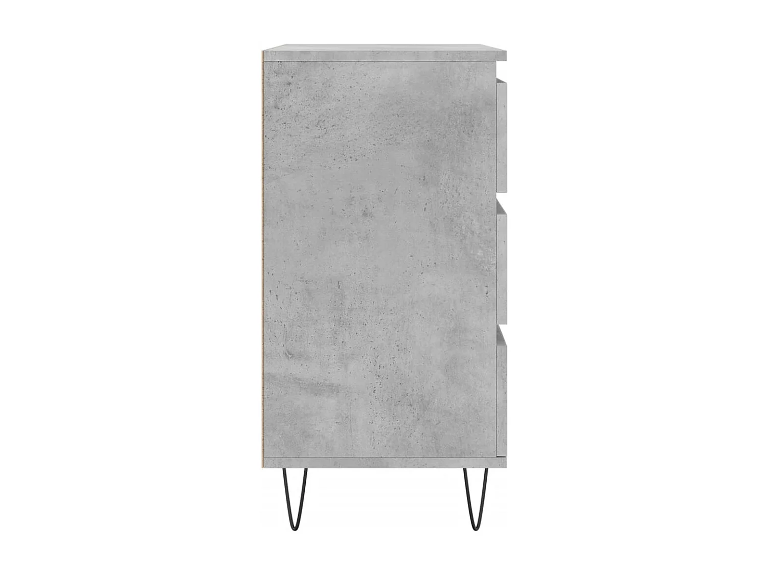 Aparador buffet cômoda armário organizador cozinha sala sala 60 x 35 x 70 cm madeira trabalhada cinza 02_0031984