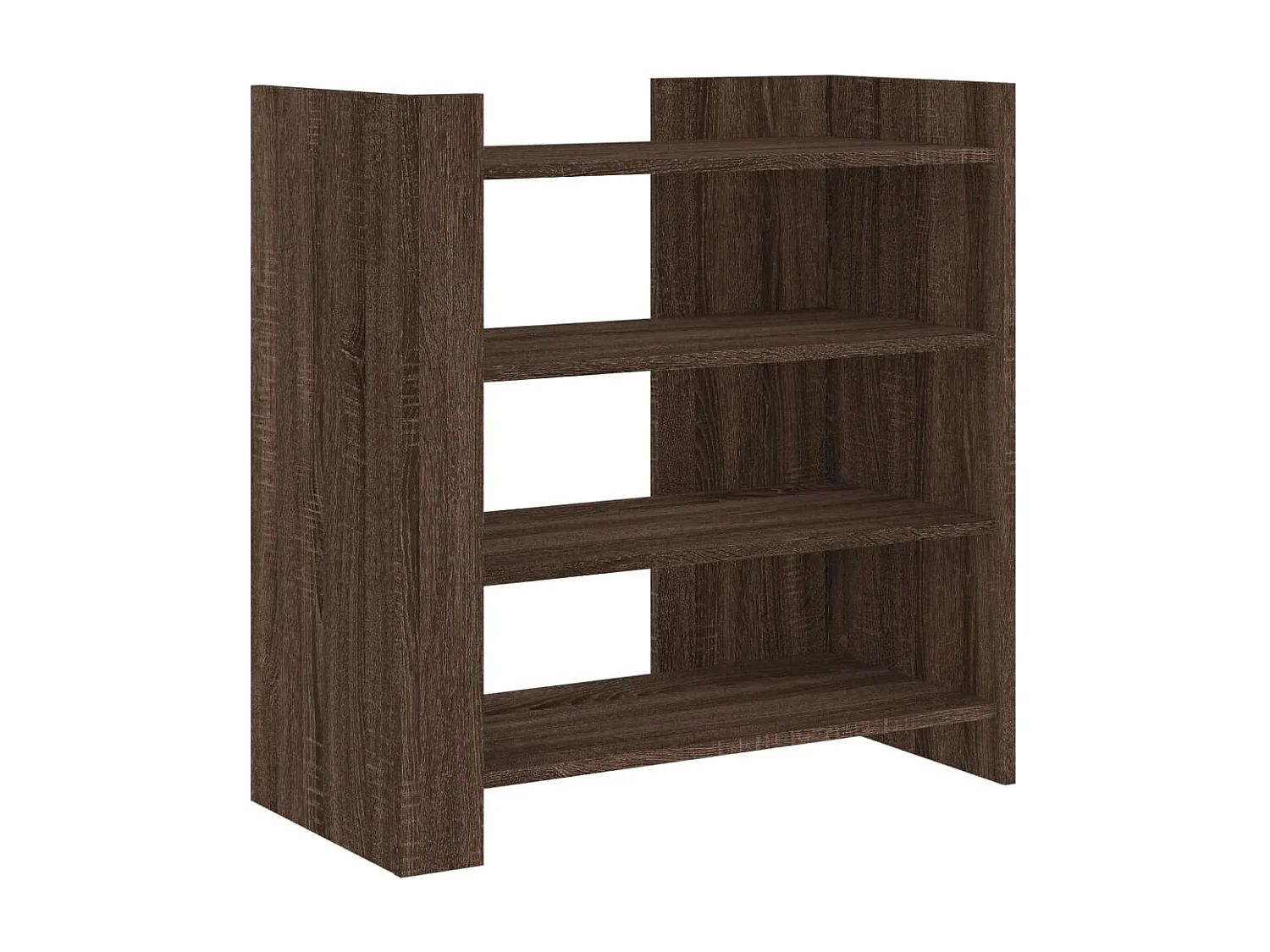 Credenza buffet cassettiera mobile contenitore organizer cucina soggiorno soggiorno 73,5 x 35 x 75 cm derivati ​​del legno marrone 02_0031414