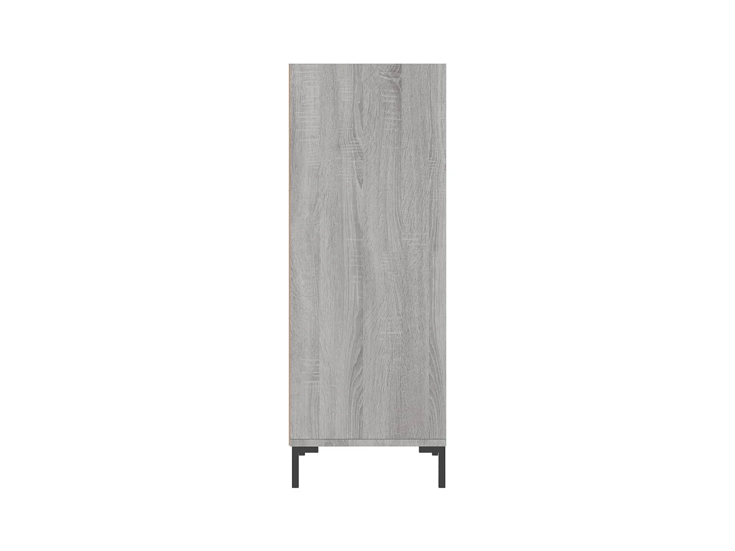 Aparador buffet cómoda armario unidad de almacenamiento organizador cocina salón salonsonoma 34,5 x 32,5 x 90 cm madera contrachapada gris 02_0036300