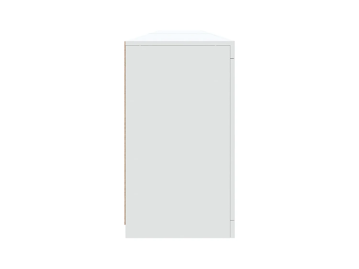 Aparador cómoda cómoda armario mueble organizador cocina salón salón con luces LED 283 x 37 x 67 cm blanco 02_0029847