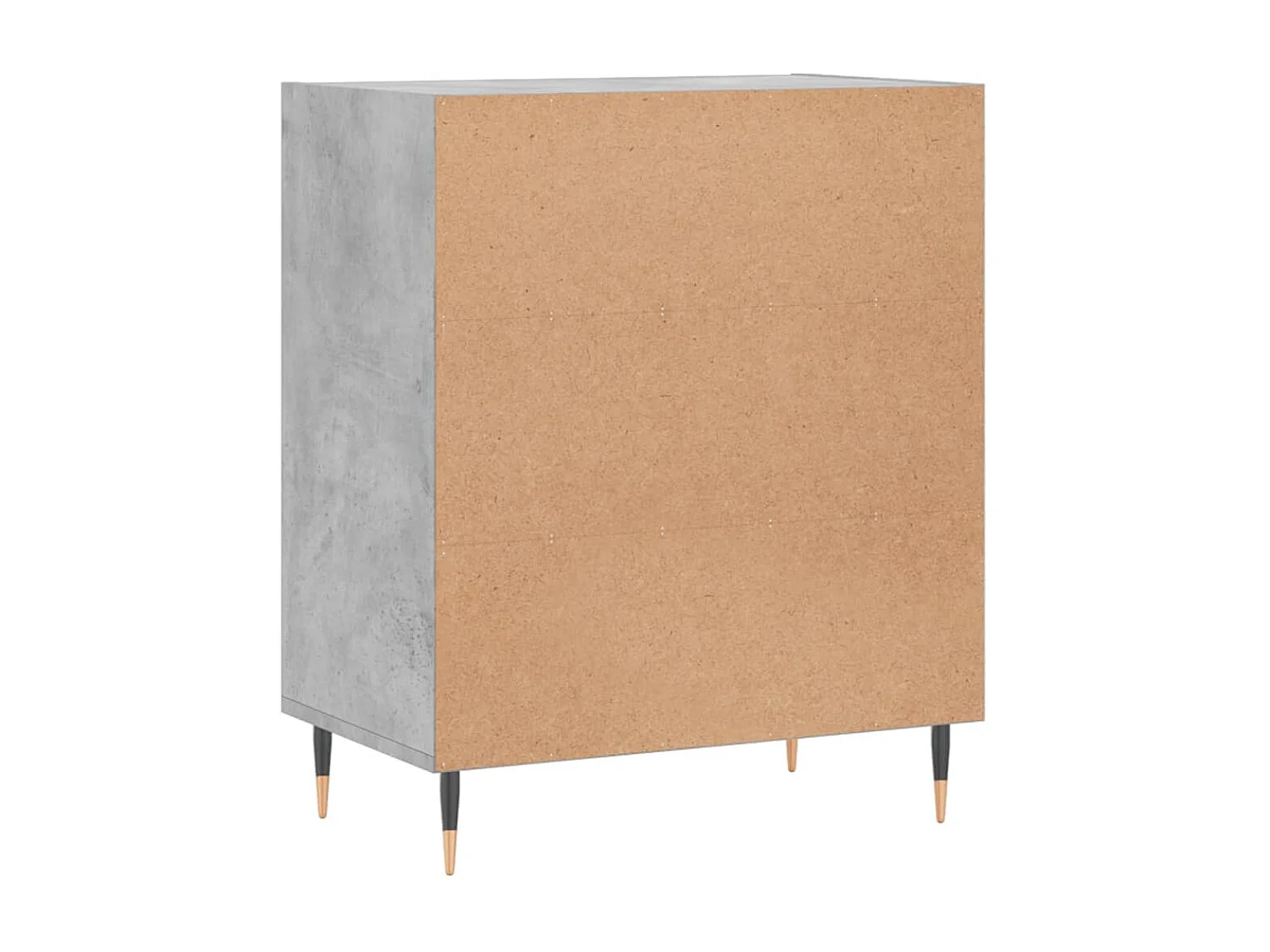 Credenza cassettiera cassettiera mobile contenitore organizer cucina soggiorno soggiorno 57 x 35 x 70 cm derivati ​​del legno grigio 02_0031947
