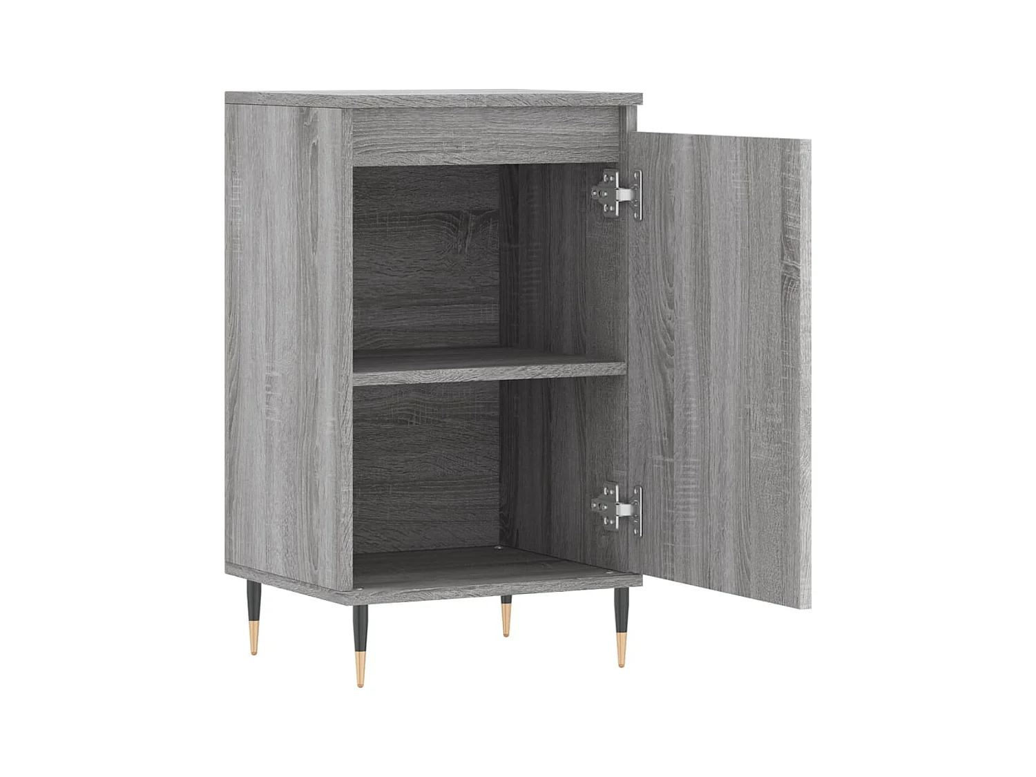 Aparador buffet cómoda armario mueble organizador cocina salón salón juego de 2 sonoma 40 x 35 x 70 cm marrón madera contrachapada 02_0036950