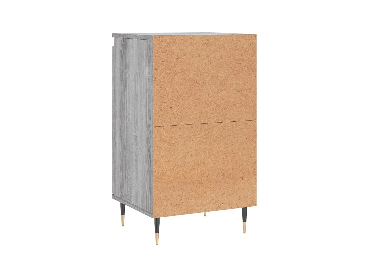 Aparador buffet cómoda armario mueble organizador cocina salón salón juego de 2 sonoma 40 x 35 x 70 cm marrón madera contrachapada 02_0036950