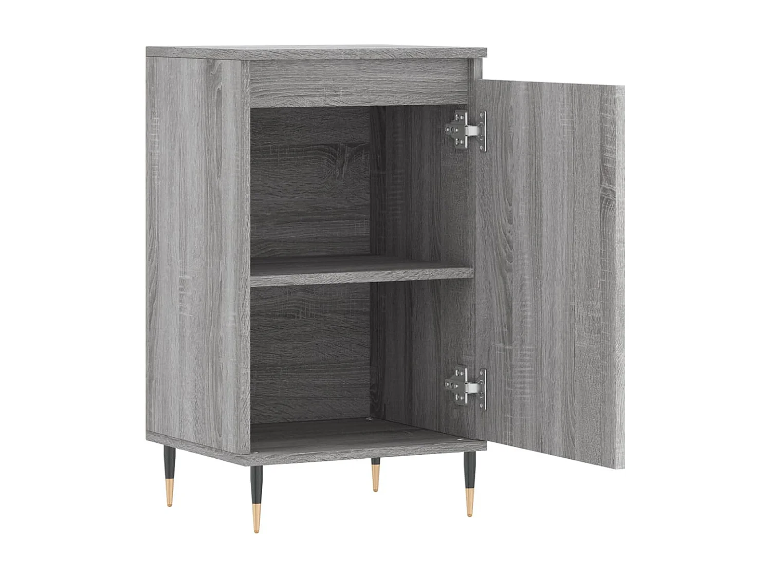 Buffet aparador cômoda armário organizador unidade cozinha sala salas conjunto de 2 sonoma 40 x 35 x 70 cm madeira de engenharia marrom 02_0036950