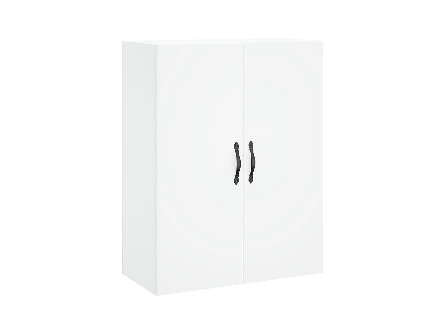 Credenza buffet cassettiera mobile contenitore organizer cucina soggiorno soggiorno alto 69,5 x 34 x 180 cm derivati ​​del legno bianco 02_0032754