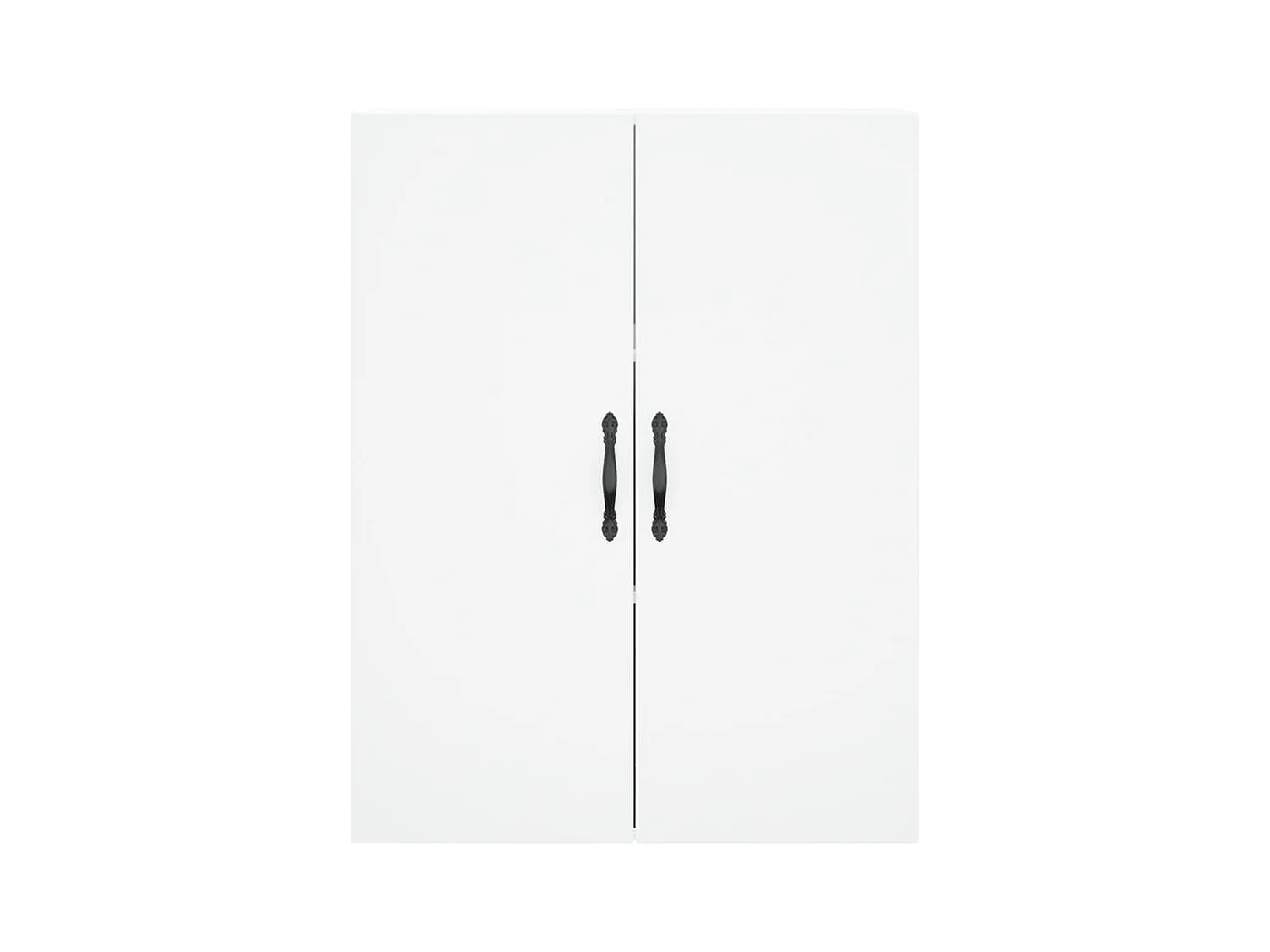 Credenza buffet cassettiera mobile contenitore organizer cucina soggiorno soggiorno alto 69,5 x 34 x 180 cm derivati ​​del legno bianco 02_0032754