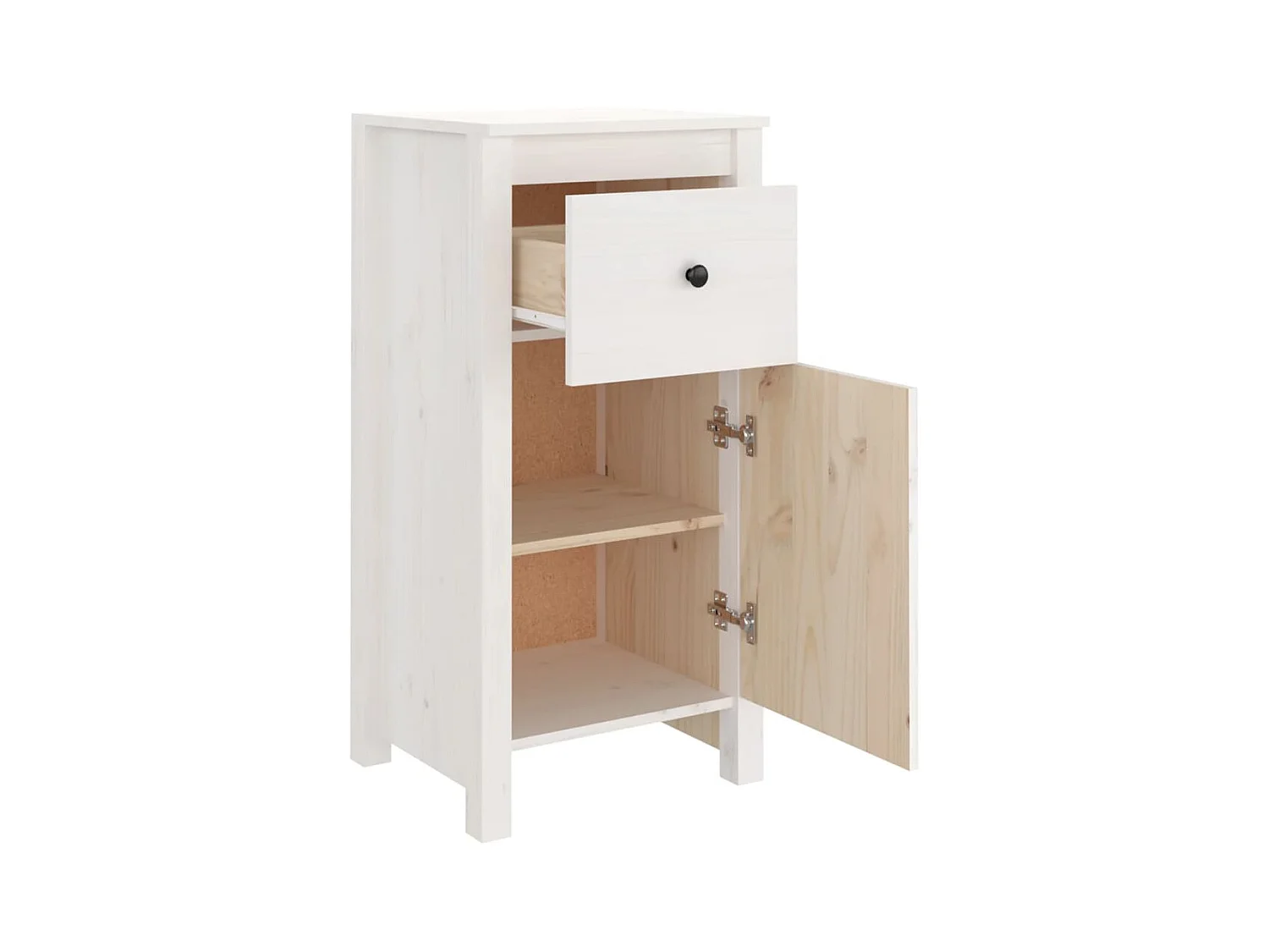 bahut commode armoire bois blanche 40 x 35 x 80 cm 02_0036666