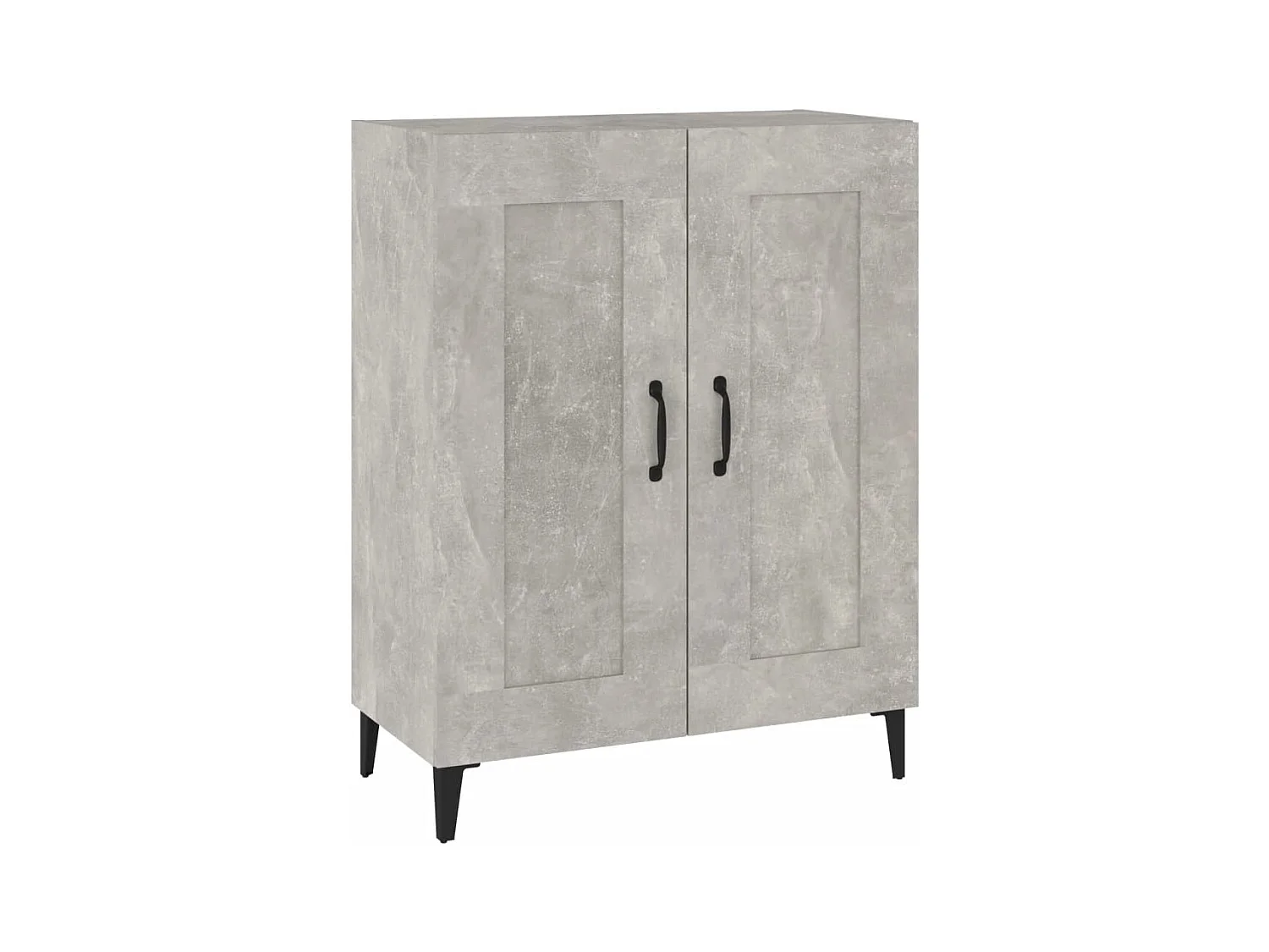Credenza cassettiera cassettiera mobile contenitore organizer cucina soggiorno soggiorno 69,5 x 34 x 90 cm derivati ​​del legno grigio 02_0032042