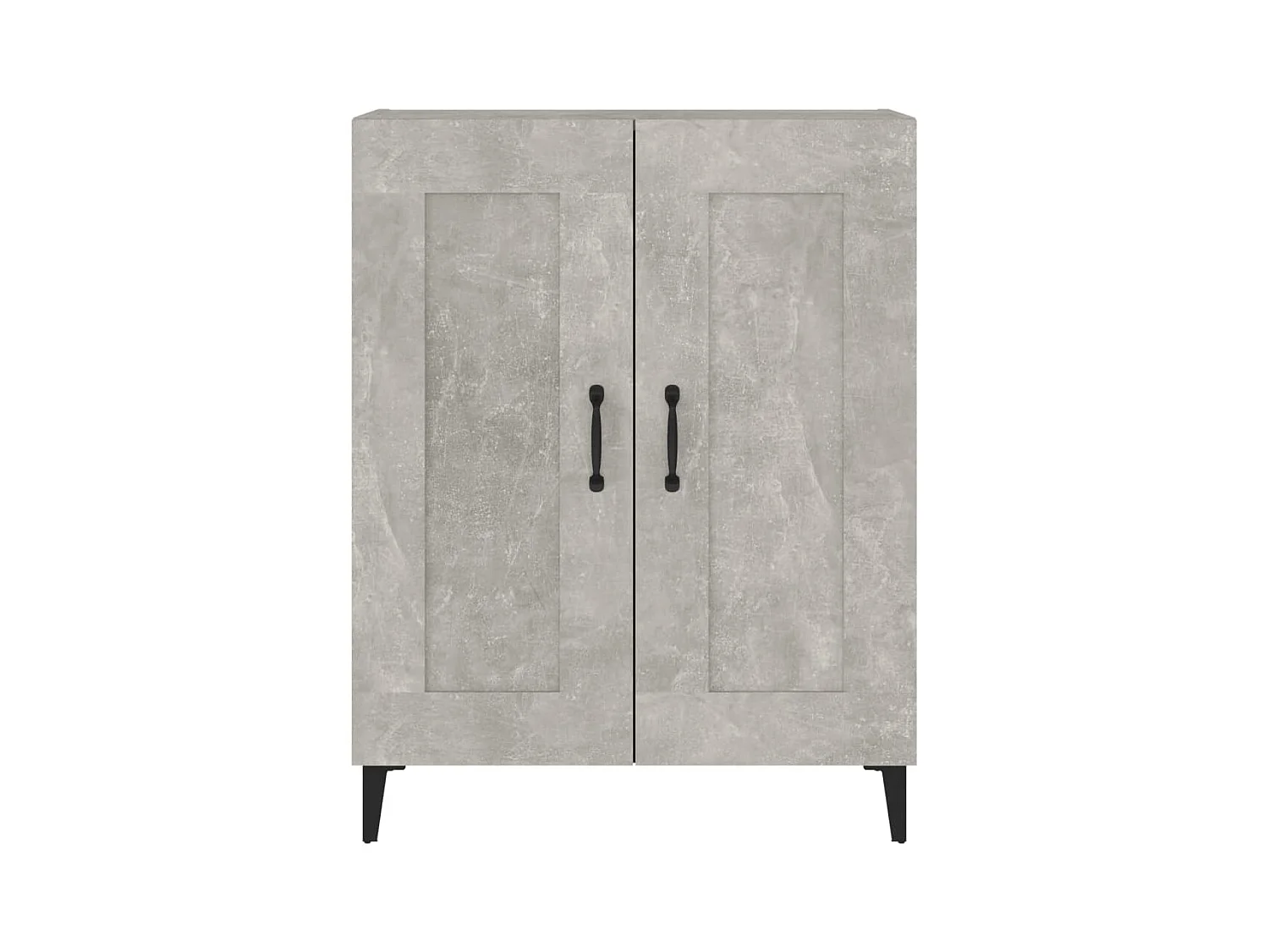 Credenza cassettiera cassettiera mobile contenitore organizer cucina soggiorno soggiorno 69,5 x 34 x 90 cm derivati ​​del legno grigio 02_0032042