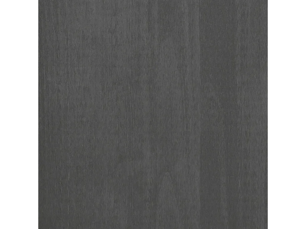 Aparador cómoda cómoda armario mueble organizador cocina salón oscuro 85 x 35 x 80 cm madera maciza de pino gris 02_0032169
