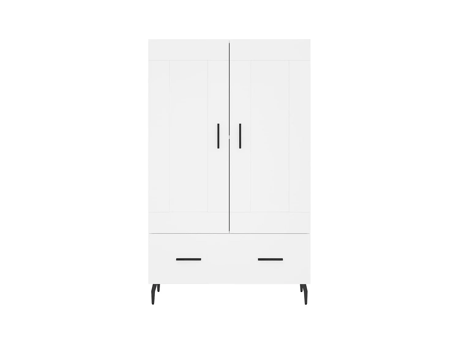bahut commode armoire bois blanche 69.5 x 31 x 115 cm 02_0032514