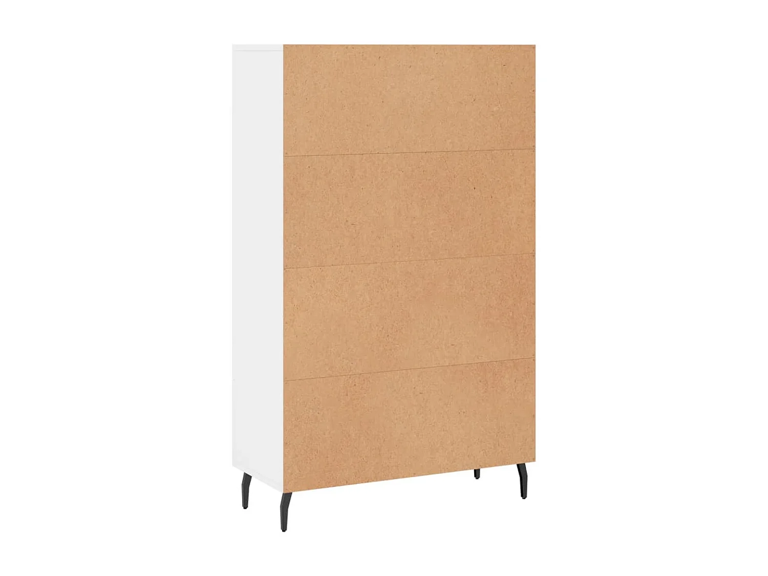 bahut commode armoire bois blanche 69.5 x 31 x 115 cm 02_0032514