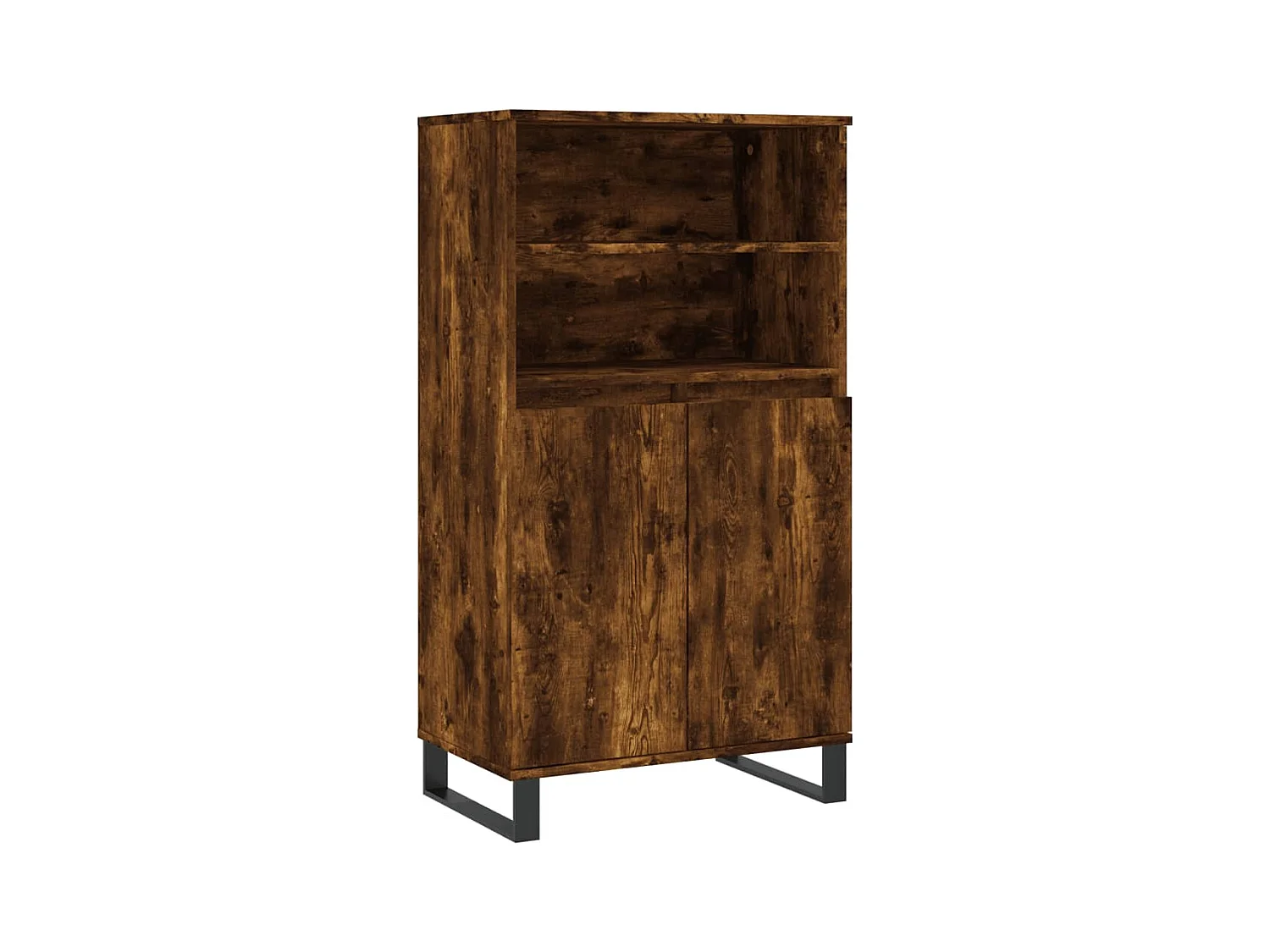 Aparador cómoda cómoda armario mueble organizador cocina salón salón alto 60 x 36 x 110 cm madera contrachapada marrón 02_0033376