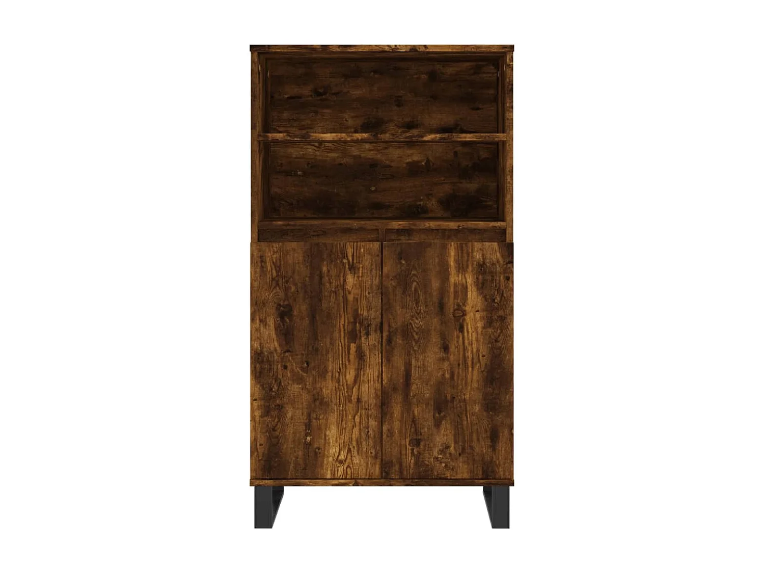 Buffet credenza cassettiera mobile contenitore organizer cucina soggiorno soggiorno alto 60 x 36 x 110 cm derivati ​​del legno marrone 02_0033376