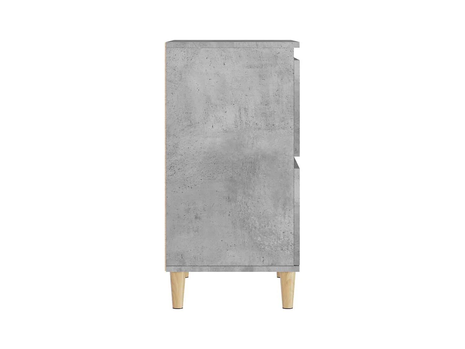 Credenza buffet cassettiera mobile contenitore organizer cucina soggiorno soggiorno 60 x 35 x 70 cm derivati ​​del legno grigio 02_0031975