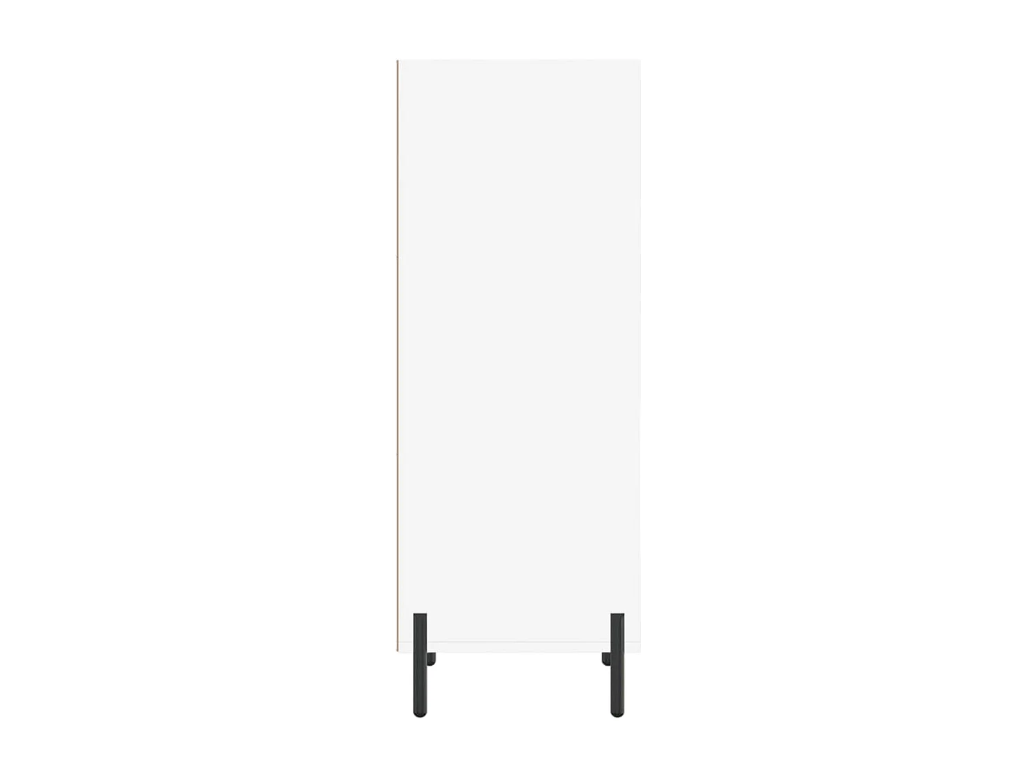 Aparador cómoda cómoda armario mueble organizador cocina salón salón 34,5 x 32,5 x 90 cm madera contrachapada blanco 02_0030230