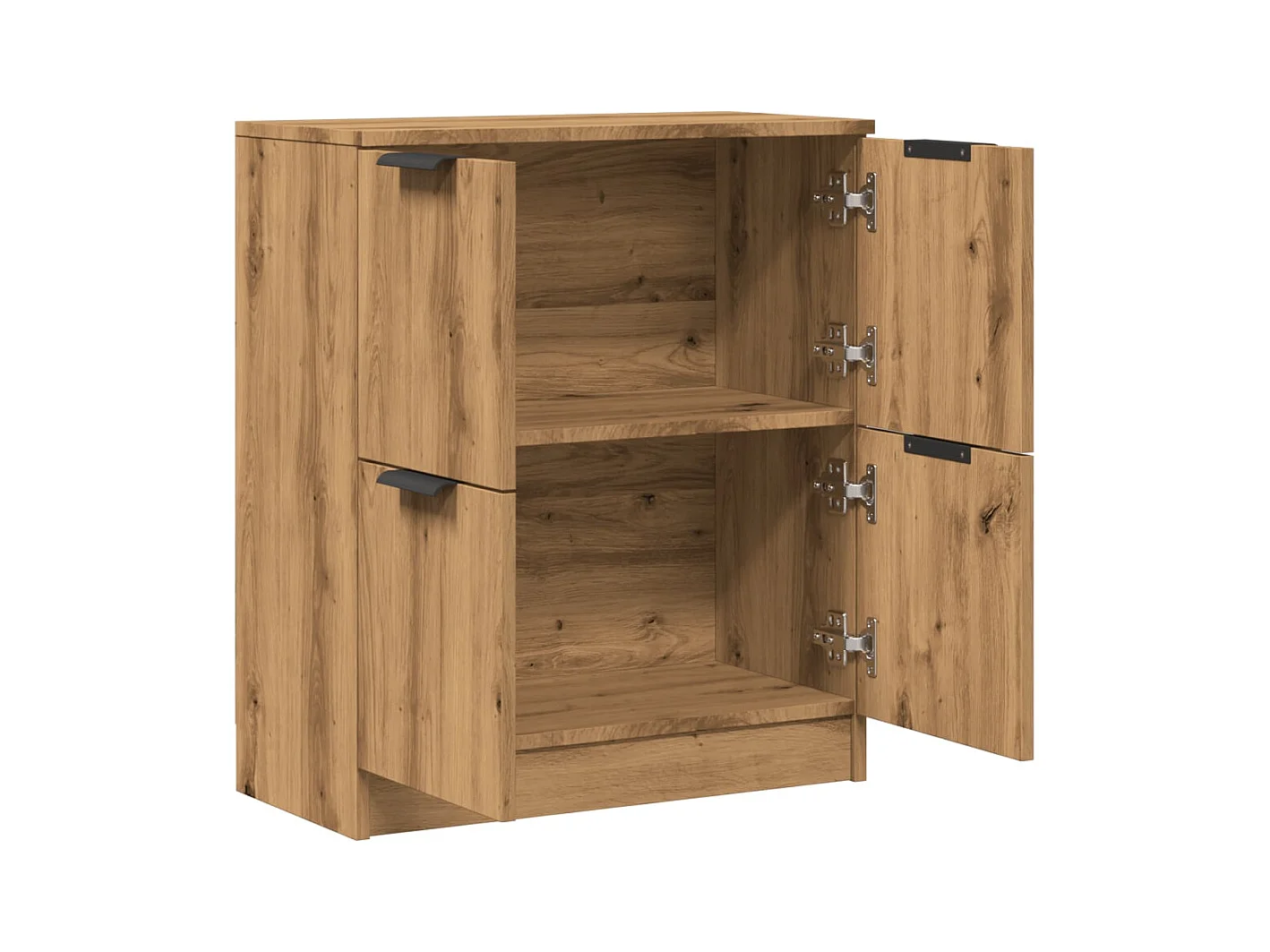 Credenza buffet cassettiera mobile contenitore organizer cucina soggiorno stanza dei bricolage 60 x 30 x 70 cm derivati ​​del legno marrone 02_0030811