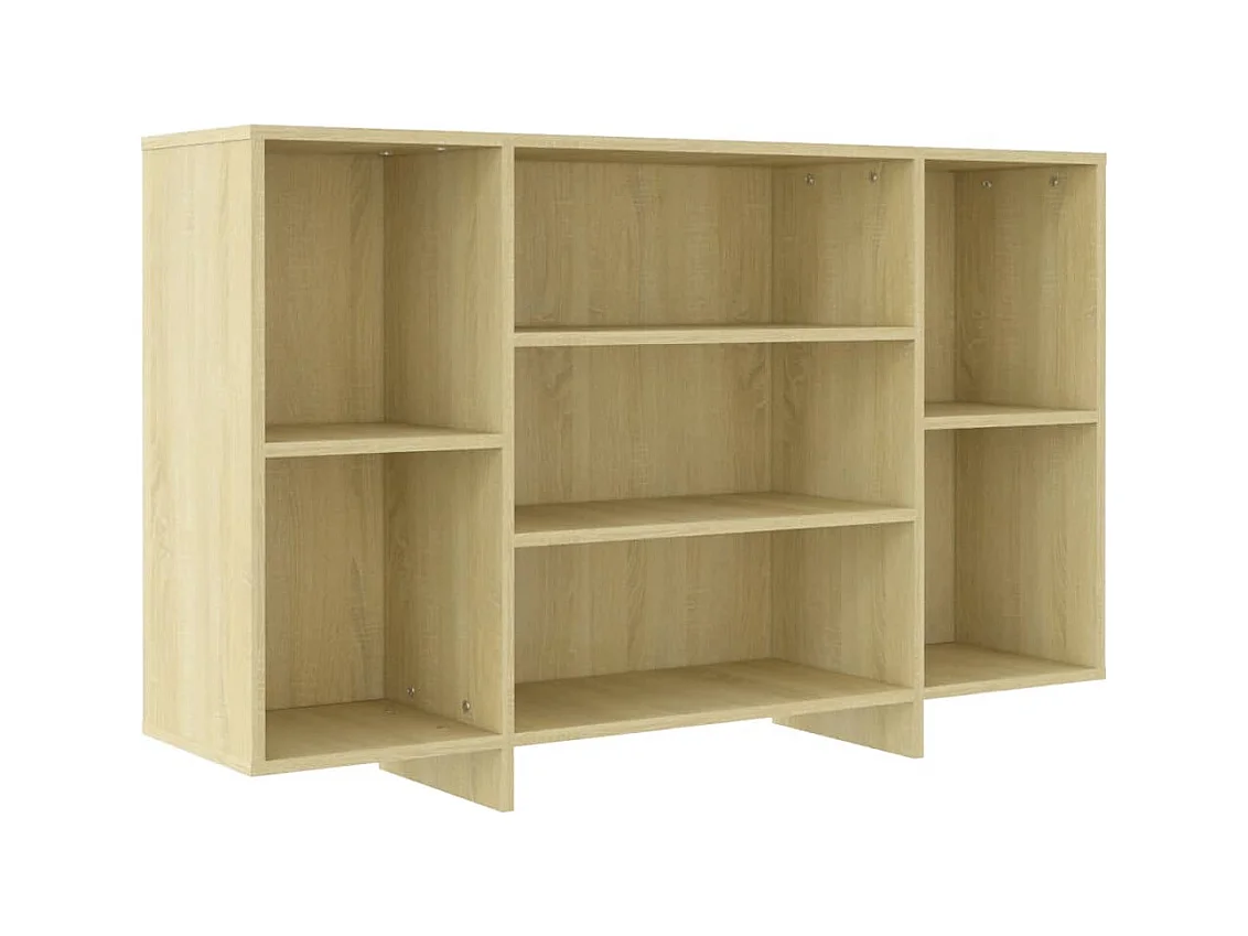 bahut commode armoire bois beige 120 x 30 x 75 cm 02_0031492