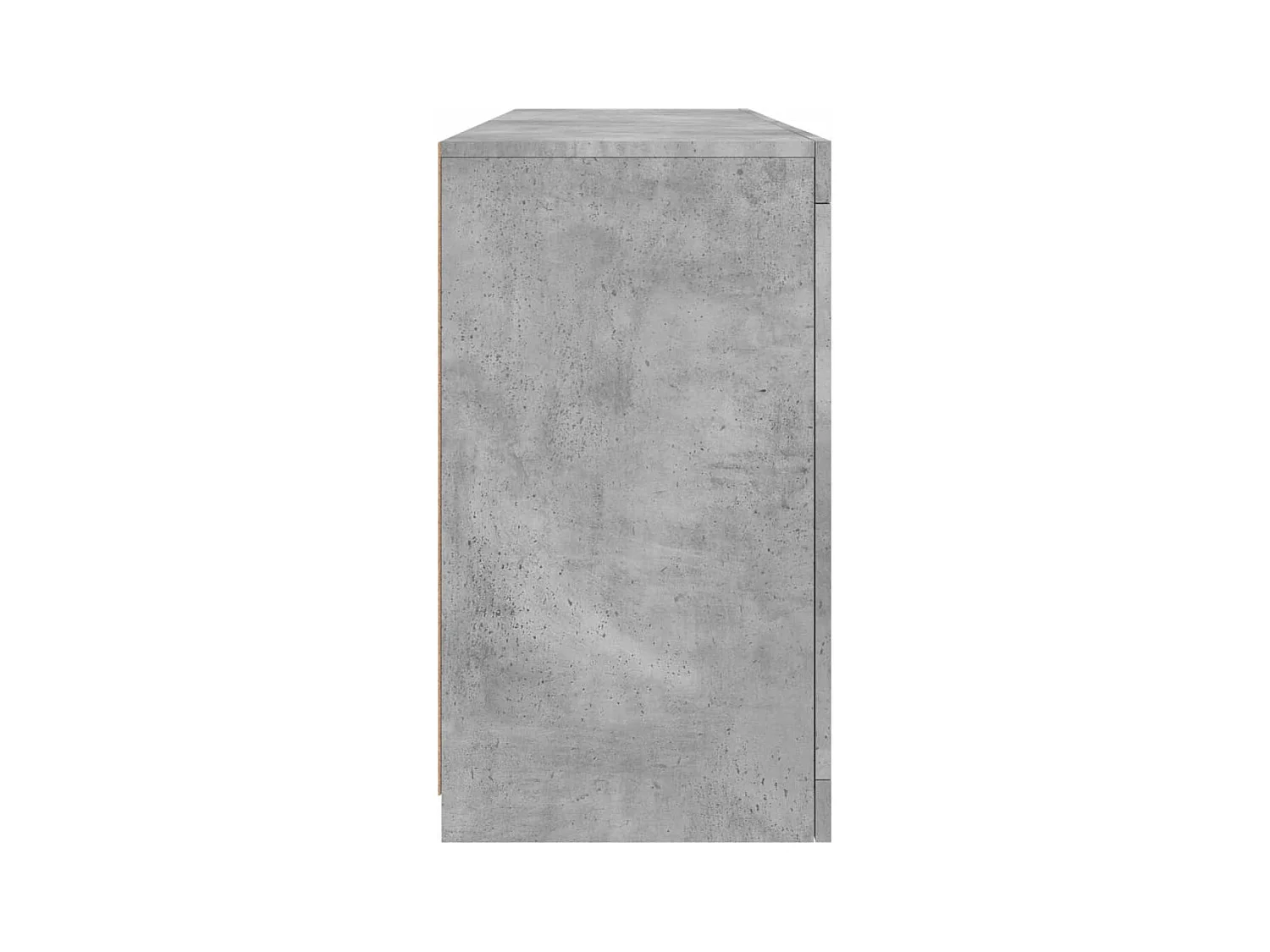 Credenza cassettiera armadio ripostiglio organizer cucina soggiorno soggiorno con luci a LED 163 x 37 x 67 cm Grigio 02_0029983