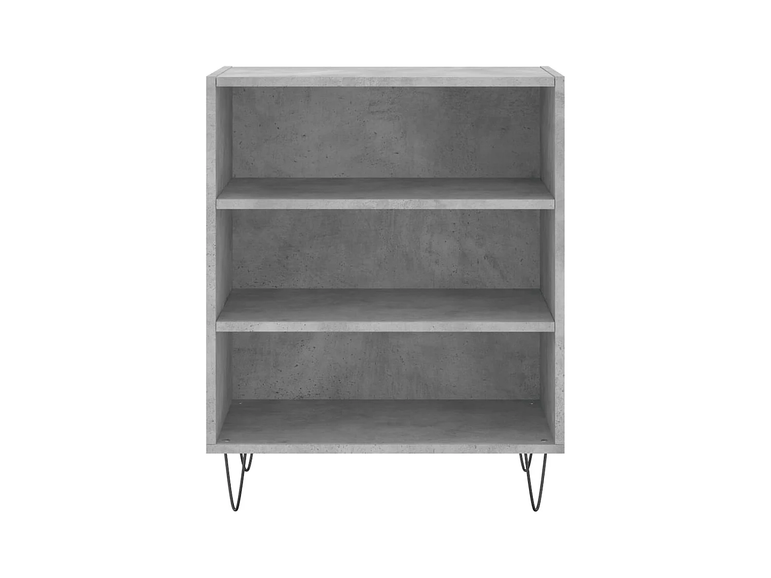 Credenza buffet cassettiera mobile contenitore organizer cucina soggiorno soggiorno 57 x 35 x 70 cm derivati ​​del legno grigio 02_0031948