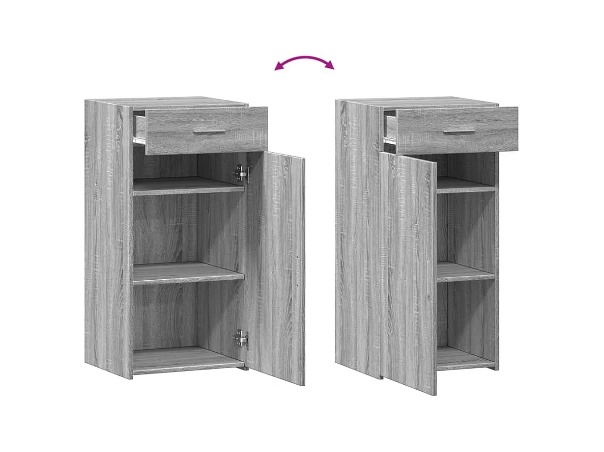 bahut commode armoire bois marron 45 x 42.5 x 93 cm 02_0036369