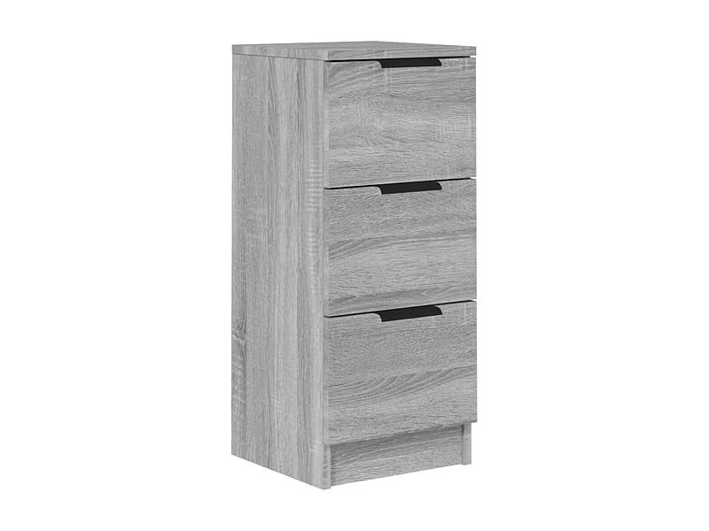 Credenza cassettiera cassettiera mobile contenitore organizer cucina soggiorno salonsonoma 30 x 30 x 70 cm derivati ​​del legno grigio 02_0036288