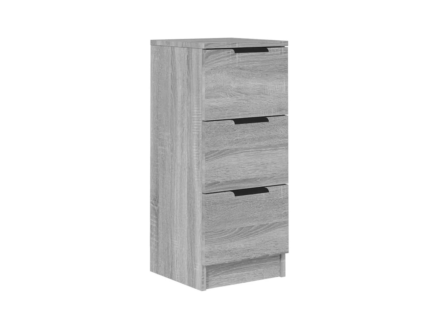 Credenza cassettiera cassettiera mobile contenitore organizer cucina soggiorno salonsonoma 30 x 30 x 70 cm derivati ​​del legno grigio 02_0036288