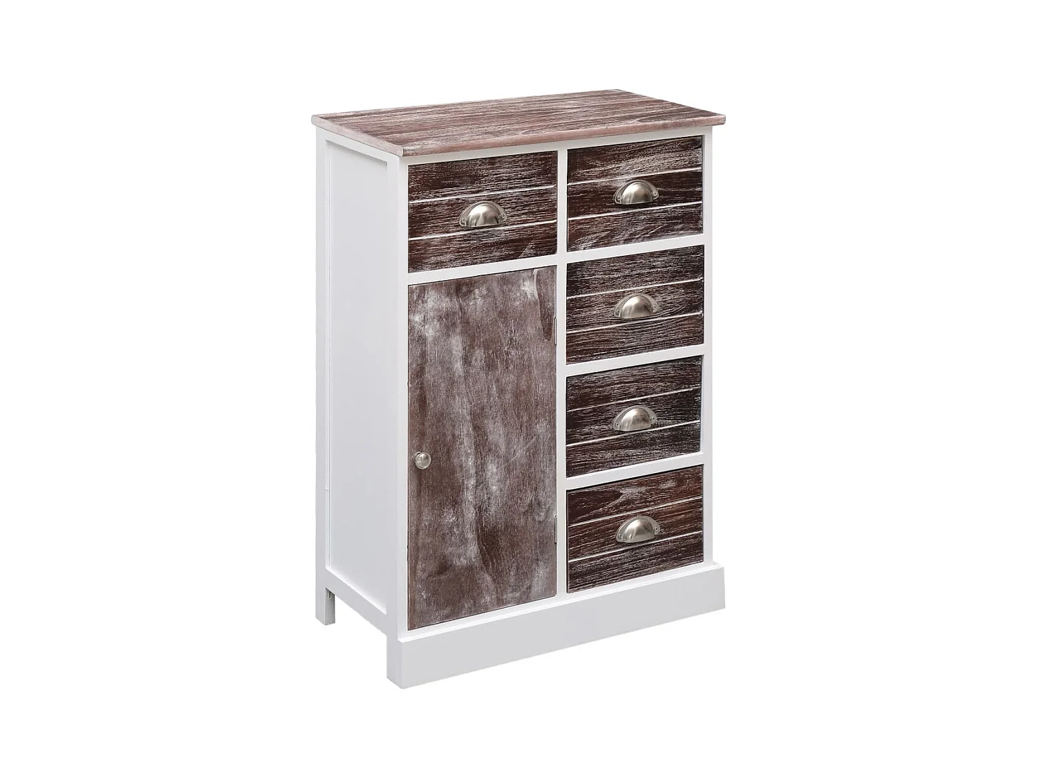 Aparador cômoda armário armário organizador cozinha sala sala com 10 gavetas 113 x 30 x 79 cm madeira marrom 02_0029723