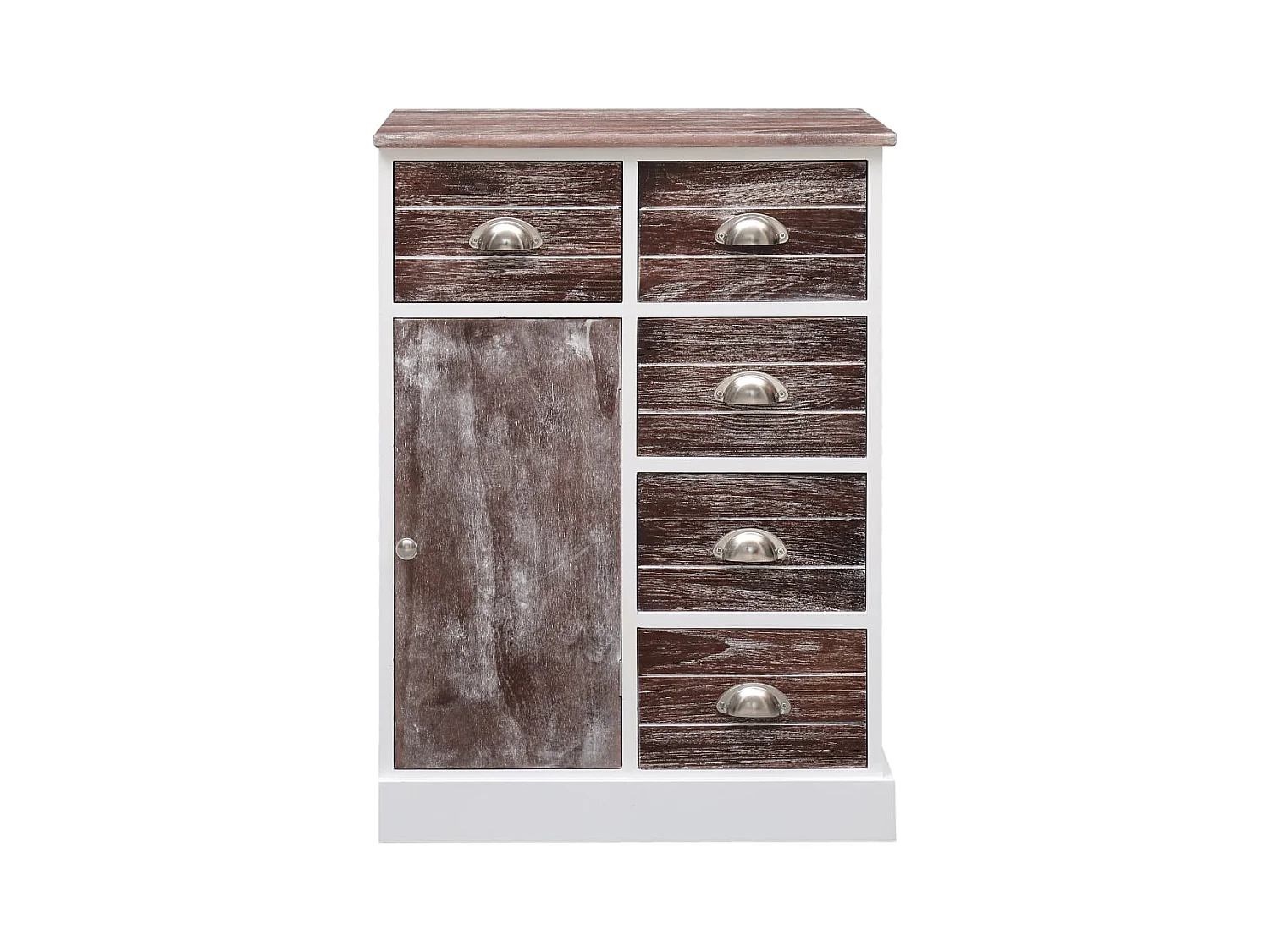 Aparador cômoda armário armário organizador cozinha sala sala com 10 gavetas 113 x 30 x 79 cm madeira marrom 02_0029723