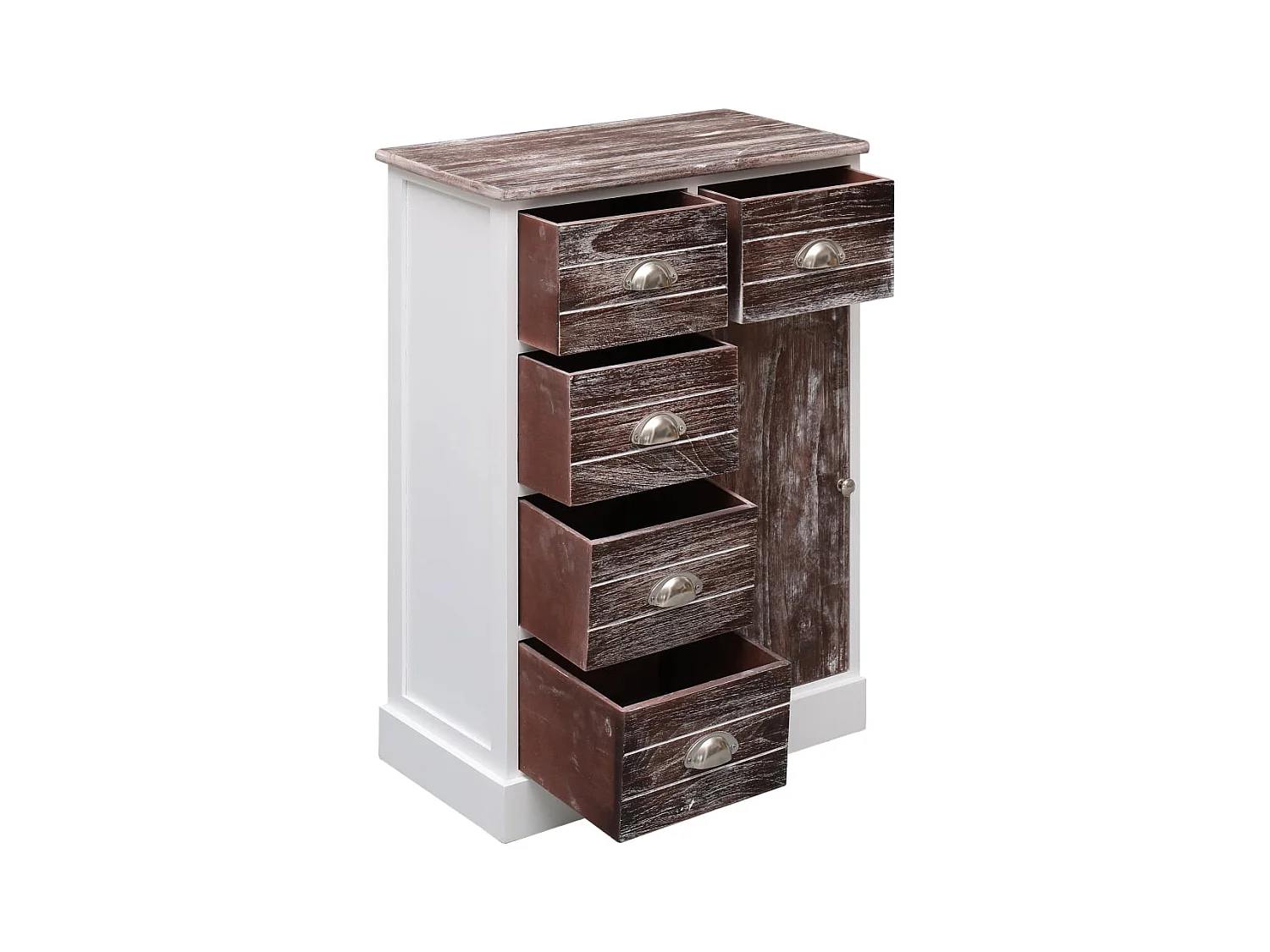 Aparador cômoda armário armário organizador cozinha sala sala com 10 gavetas 113 x 30 x 79 cm madeira marrom 02_0029723