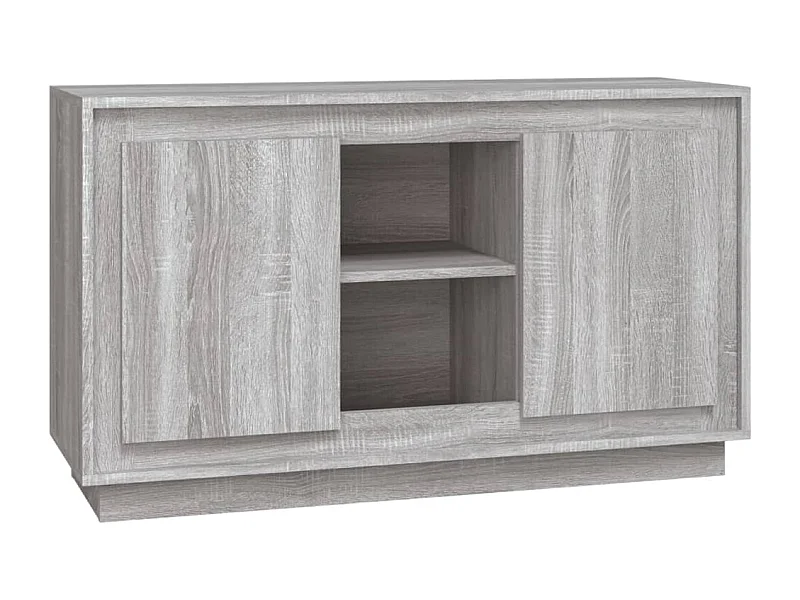 Aparador cómoda cómoda armario mueble organizador cocina salón salón Sonoma 102 x 35 x 60 cm madera contrachapada gris 02_0036270