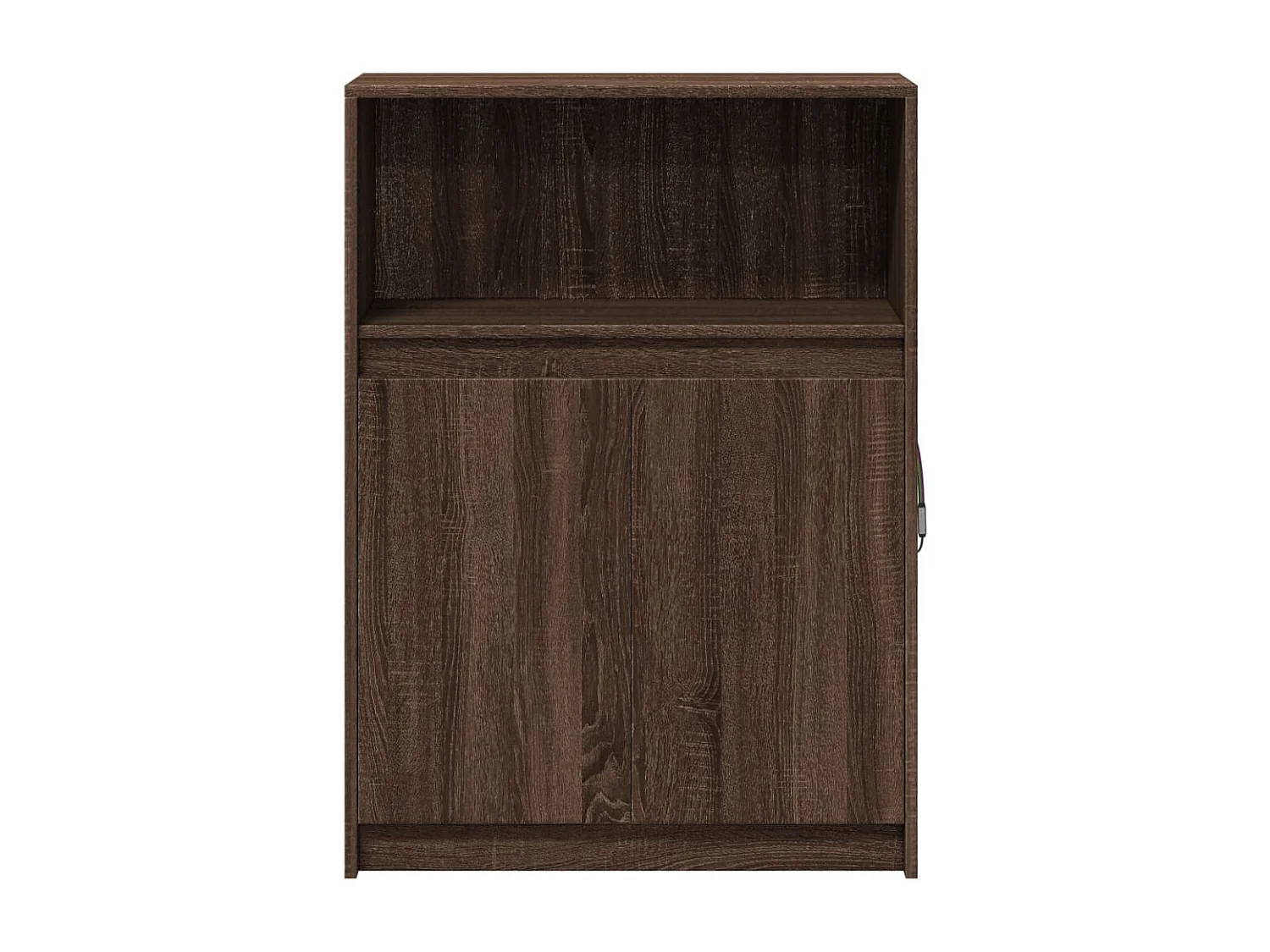 Credenza credenza cassettiera mobile contenitore organizer cucina soggiorno soggiorno con LED 72 x 34 x 100 cm MDF marrone 02_0029789