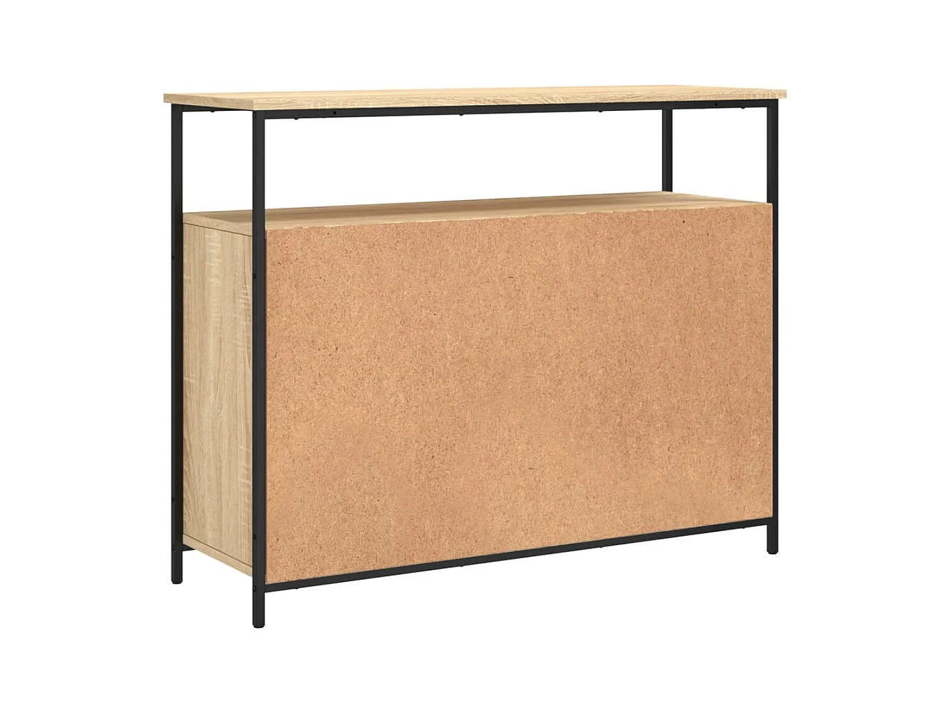 Credenza cassettiera cassettiera mobile contenitore organizer cucina soggiorno soggiorno Sonoma 100 x 35 x 80 cm derivati ​​del legno marrone 02_0031462
