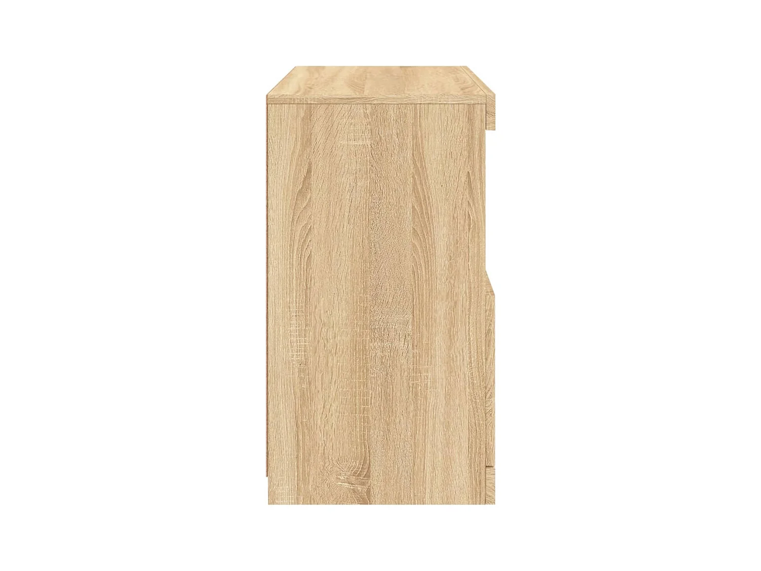 Aparador buffet cómoda armario mueble organizador cocina salón salón con luces LED Sonoma 60 x 37 x 67 cm marrón 02_0029967