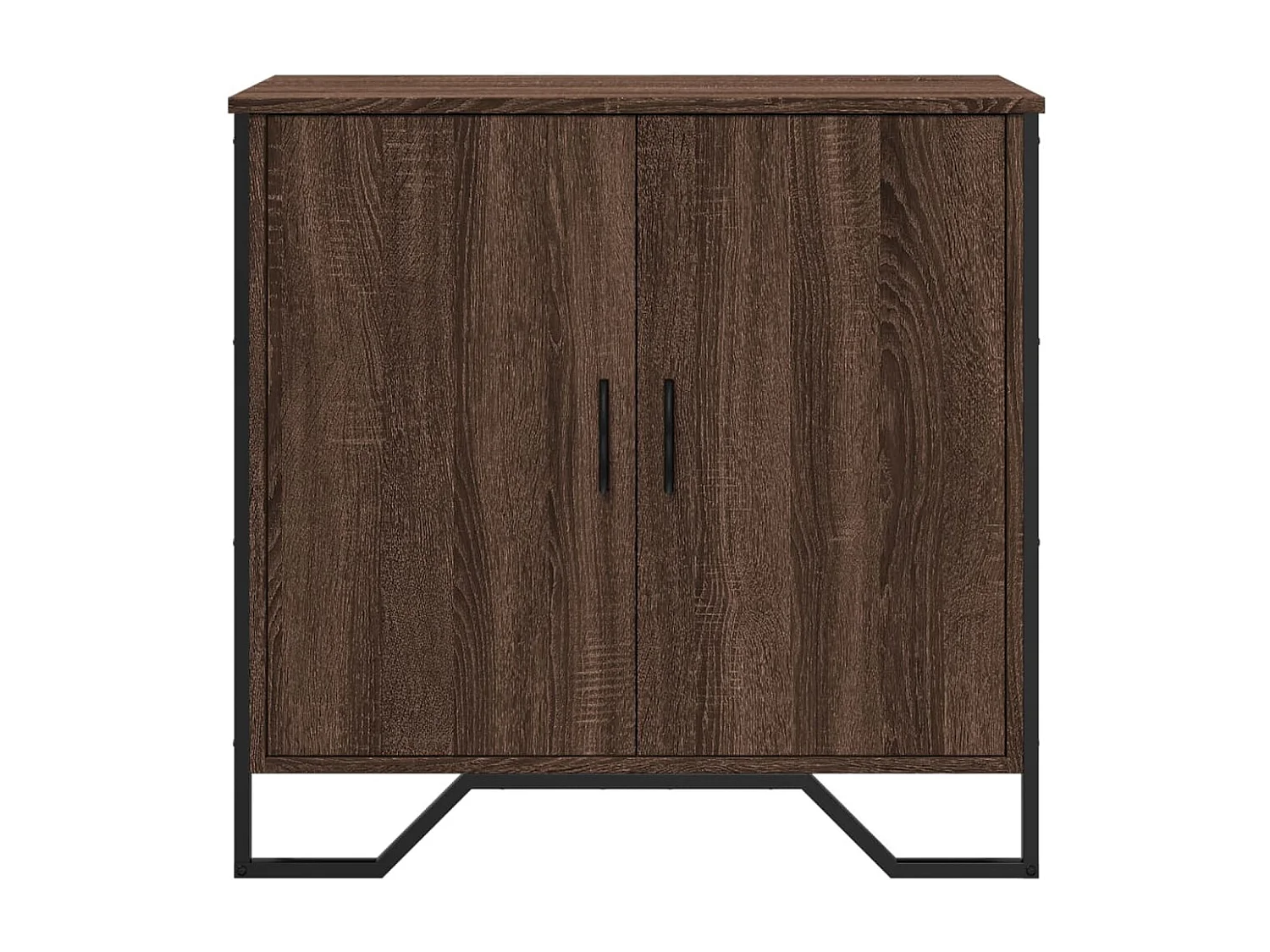 Credenza buffet cassettiera mobile contenitore organizer cucina soggiorno soggiorno 78 x 35,5 x 74,5 cm derivati ​​del legno marrone 02_0031416