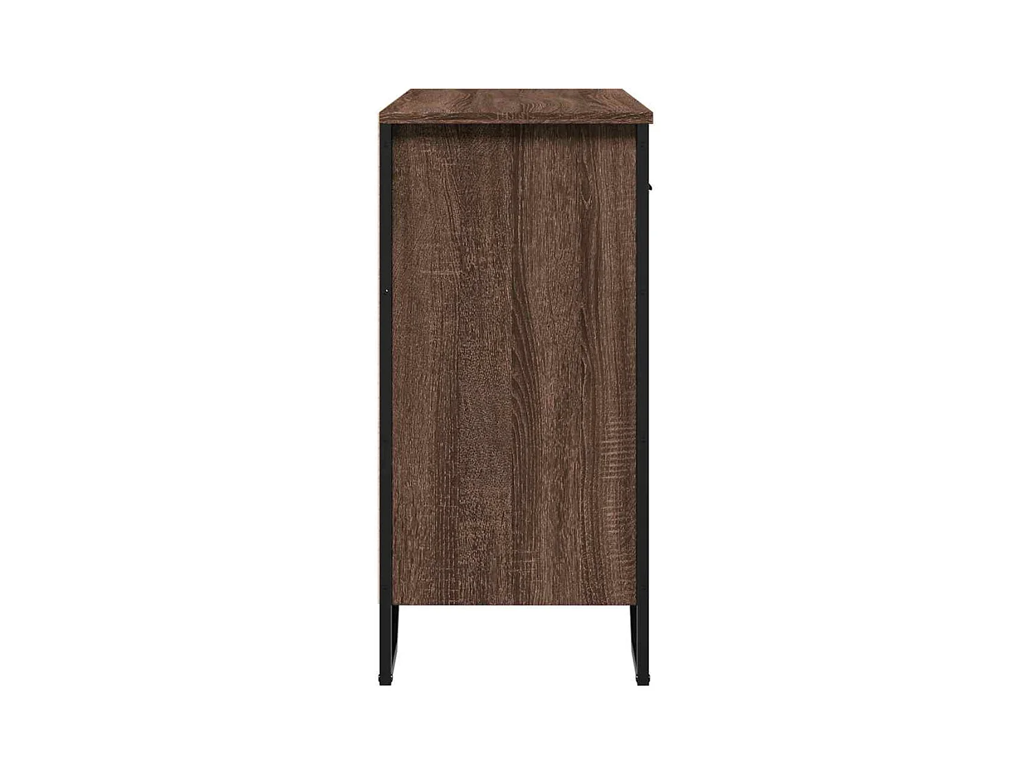 Aparador cómoda cómoda mueble mueble de almacenaje organizador cocina salón salón 79,5 x 35,5 x 74,5 cm madera contrachapada marrón 02_0031417