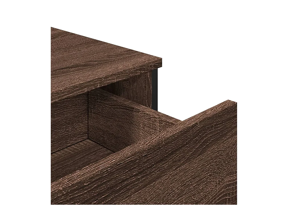 Aparador cómoda cómoda mueble mueble de almacenaje organizador cocina salón salón 79,5 x 35,5 x 74,5 cm madera contrachapada marrón 02_0031417