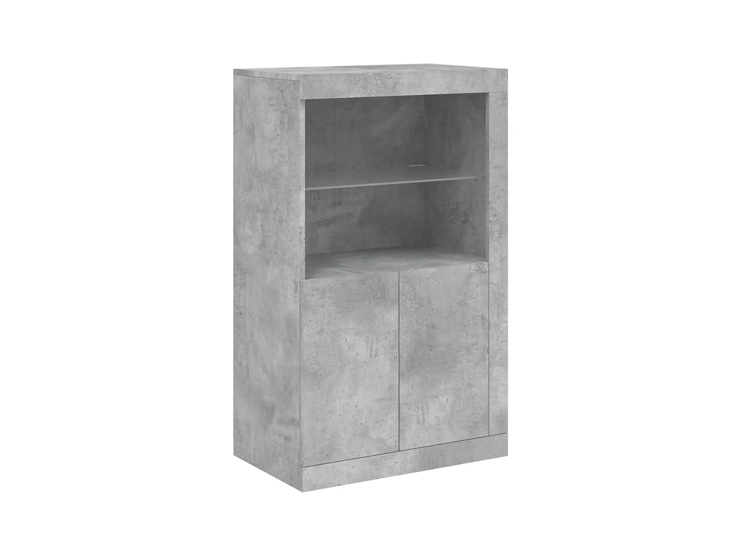 bahut commode armoire grise 181.5 x 37 x 100 cm 02_0029986