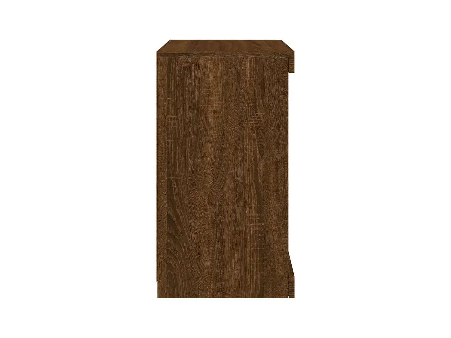 Aparador buffet cómoda armario mueble organizador cocina salón salón con luces LED 41 x 37 x 67 cm marrón 02_0029923