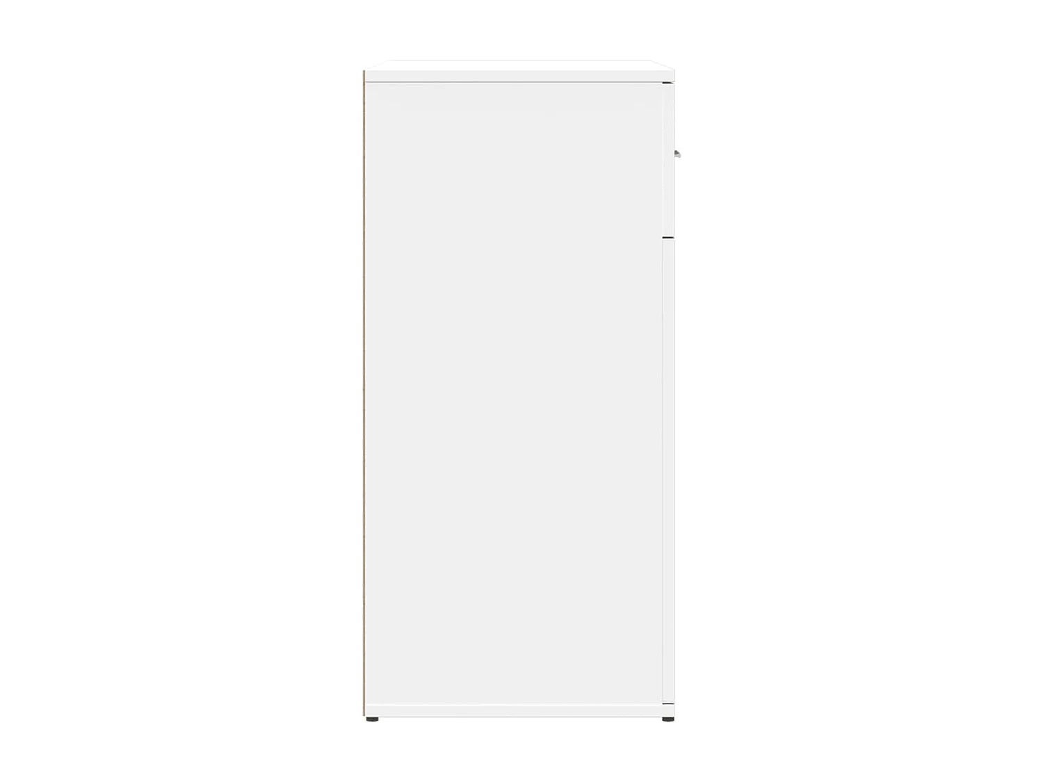 Credenza buffet cassettiera mobile contenitore organizer cucina soggiorno soggiorni set da 2 79 x 38 x 80 cm legno composito bianco 02_0036685