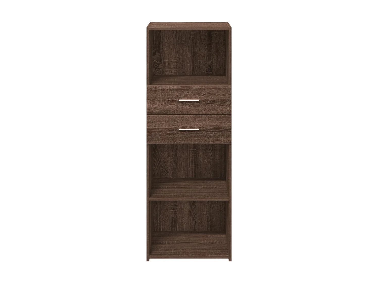 Aparador buffet cómoda armario mueble organizador cocina salón salón alto 45 x 42,5 x 124 cm madera contrachapada marrón 02_0033720