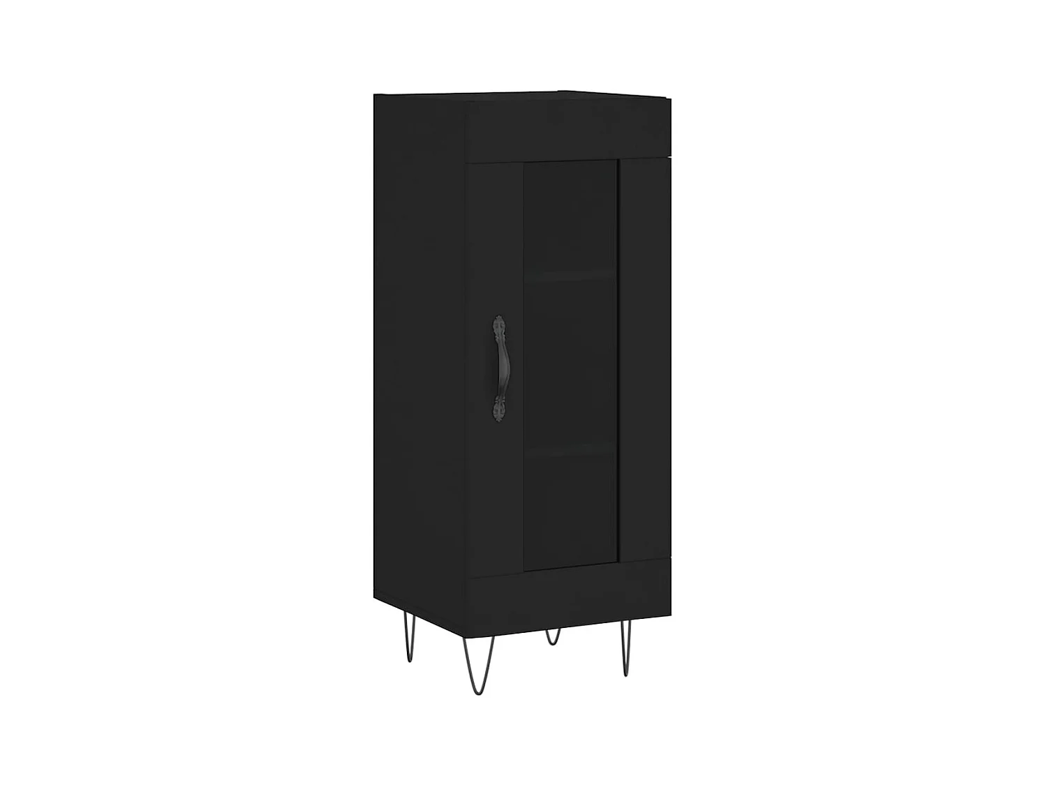 bahut commode armoire bois marron 34.5 x 34 x 90 cm 02_0035879