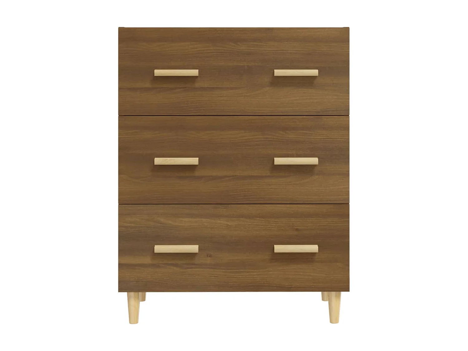 Credenza buffet cassettiera mobile contenitore organizer cucina soggiorno soggiorno 70 x 34 x 90 cm derivati ​​del legno marrone 02_0031404