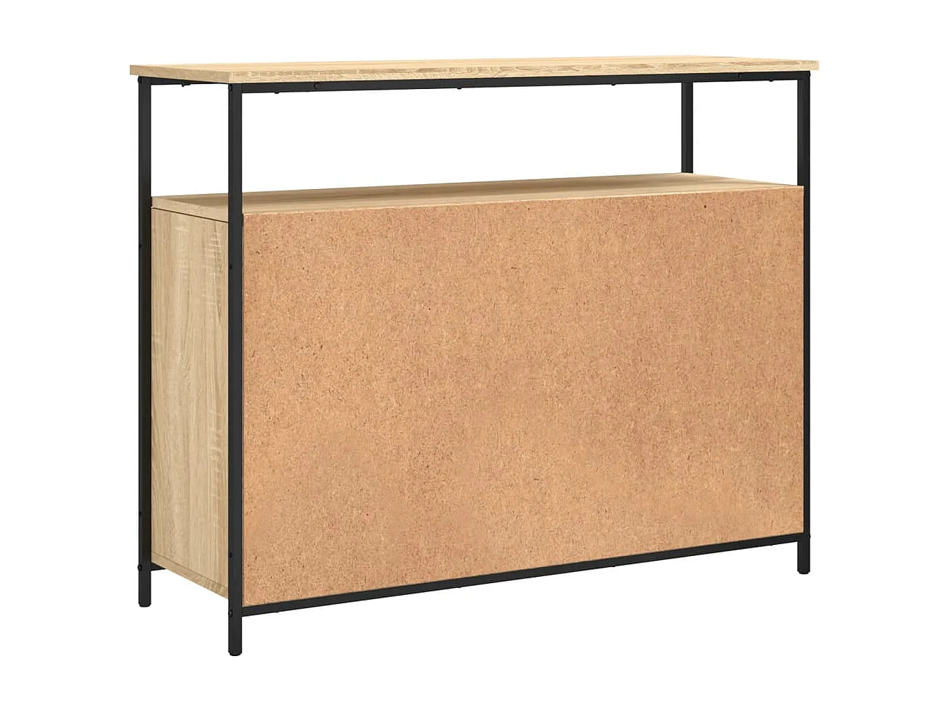 bahut commode armoire bois marron 100 x 35 x 80 cm 02_0031461