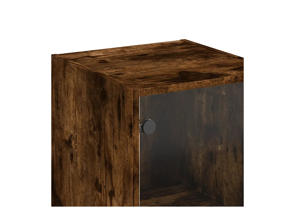 bahut commode armoire verre 35 x 37 x 142 cm 02_0030097